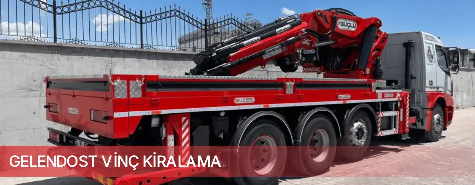 Gelendost İlçemi Vinç Kiralama